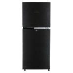 REF 9173 CHROME HAIRLINE BLACK Double Door Refrigerator