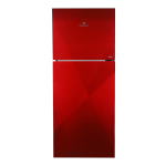 9178 Acce Coral Red Double Door Refrigerator