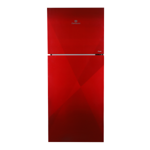 9178 Acce Coral Red Double Door Refrigerator